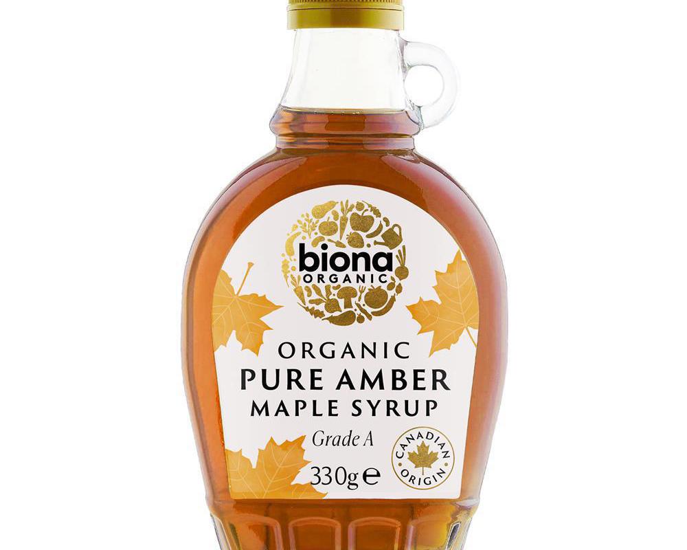 Biona Organic Pure Maple Syrup Amber Grade A 330g