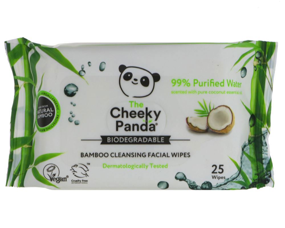 Organic Facial Cleansing Wipes - 20