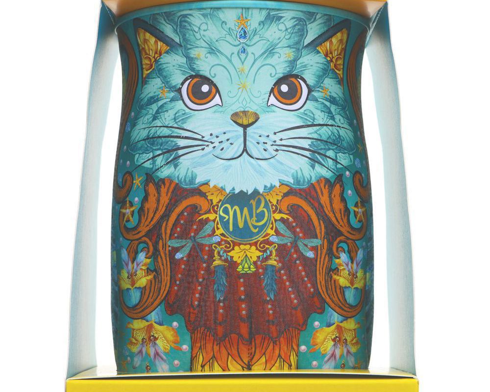 Monty Bojangles Spirit Blue Cat Truffle Tin