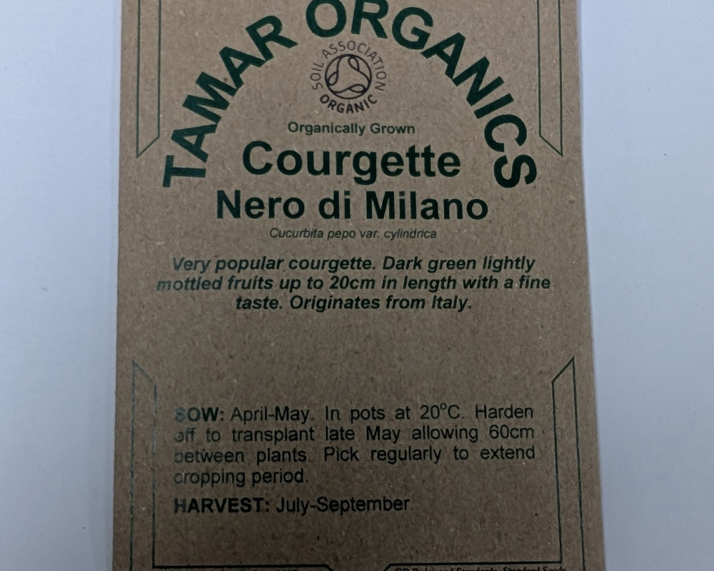 (Seeds) Courgette - Nero di Milano