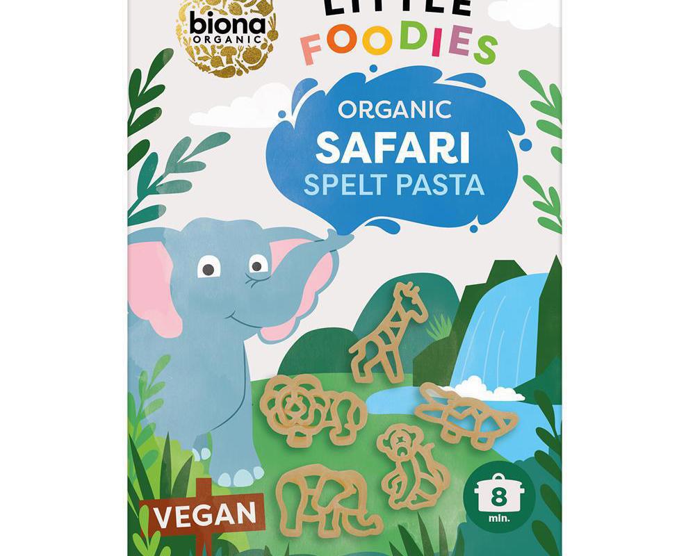 Biona Little Foodies - Spelt Safari Animals Organic 250g