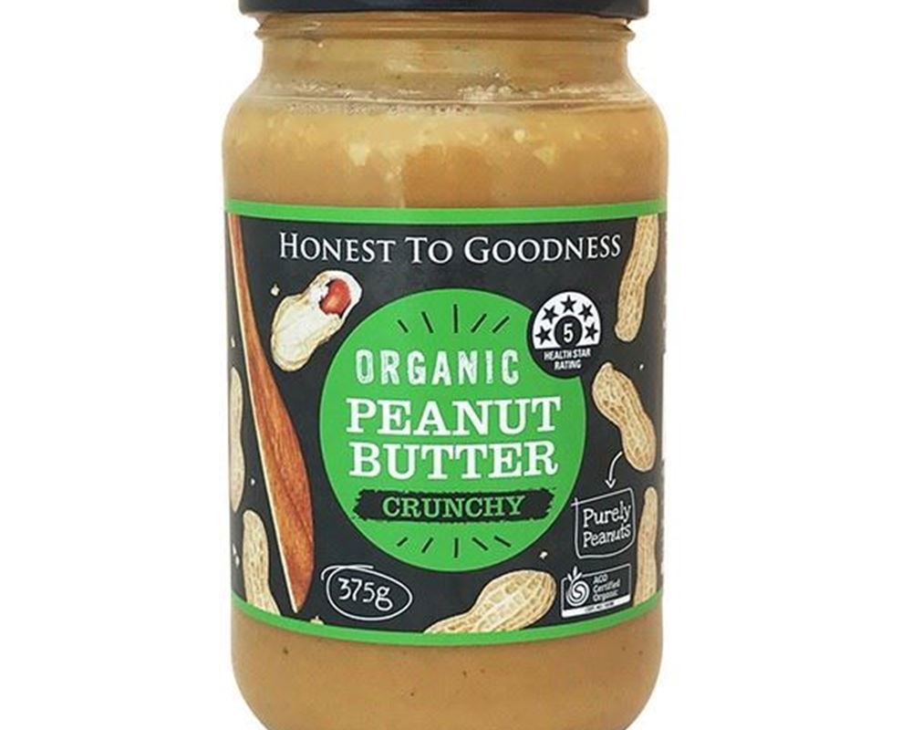 Peanut Butter Organic: Crunchy - HG