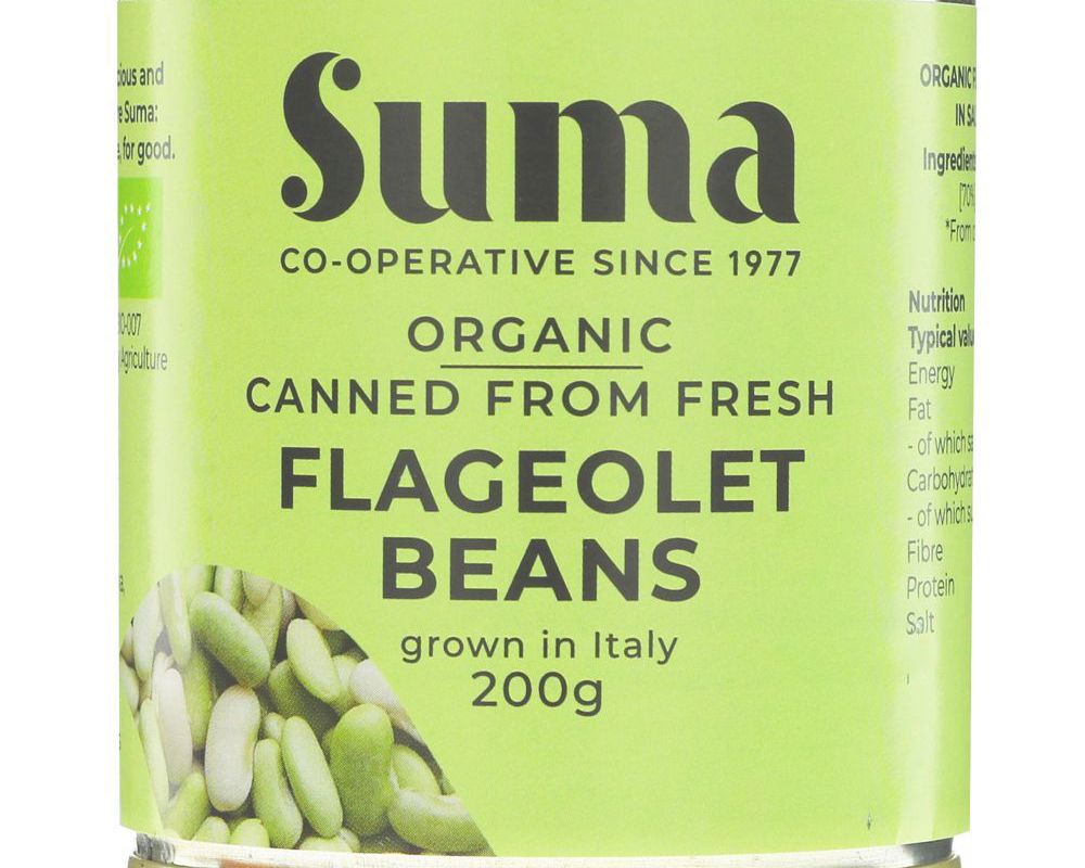 Suma Organic Flageolet Beans