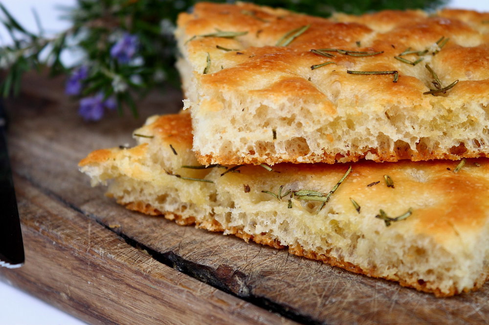 Rosemary & Sea Salt Sourdough Foccacia - 500g (The Bristol Loaf)