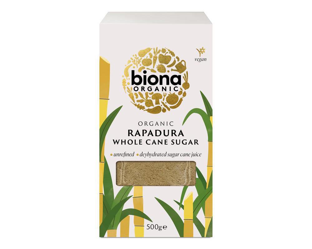 Biona Organic Rapadura/Succanat Wholecane sugar - 500g