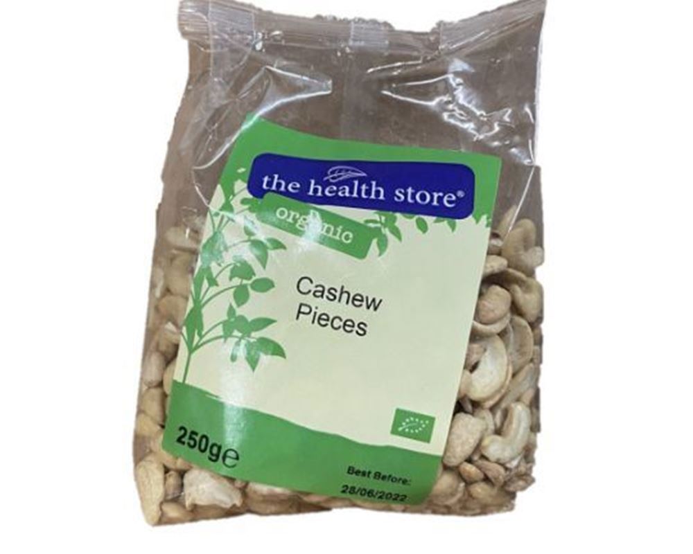 Organic Cashew Nuts - 250G