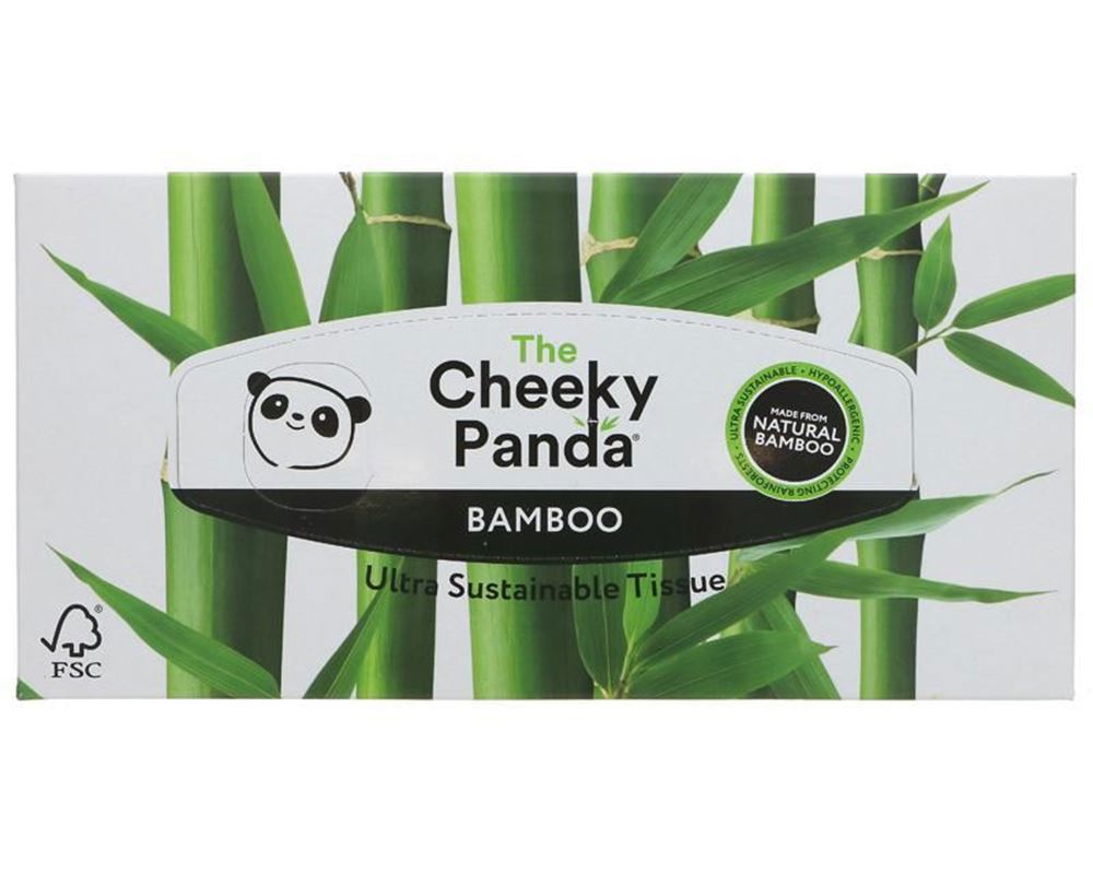 The Cheeky Panda Bamboo Tissues (Cube box)