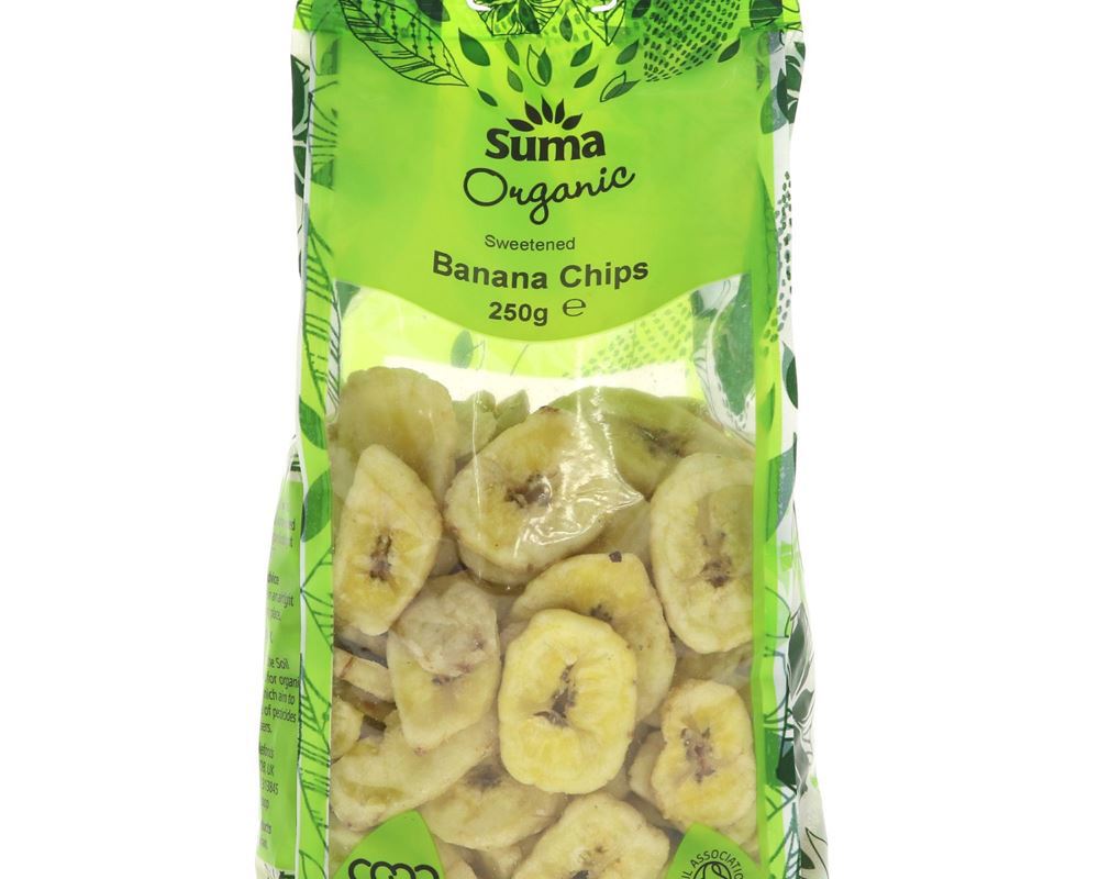 Organic Banana Chips - 250G