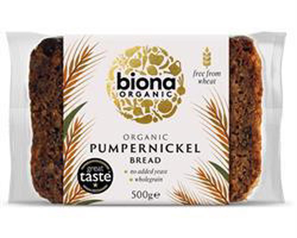 Biona Pumpernickel Bread 500g