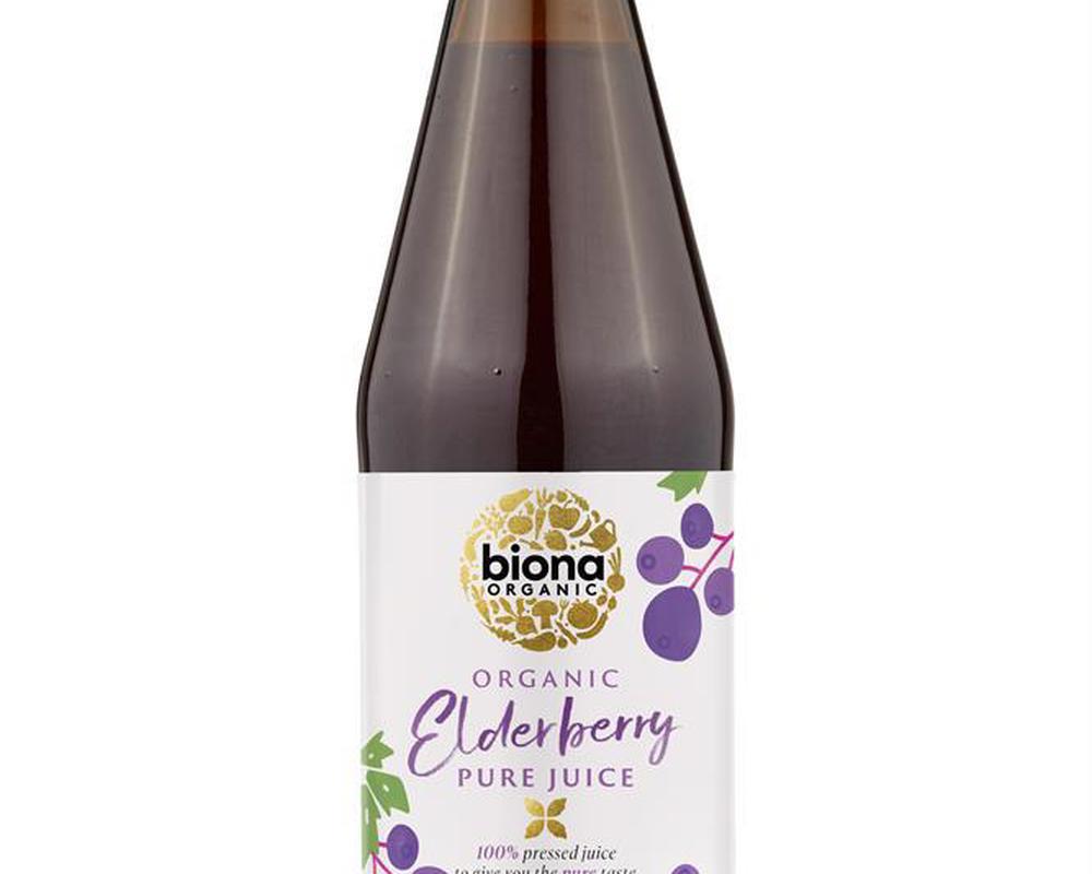 Organic Elderberry Pure Super Juice 330g