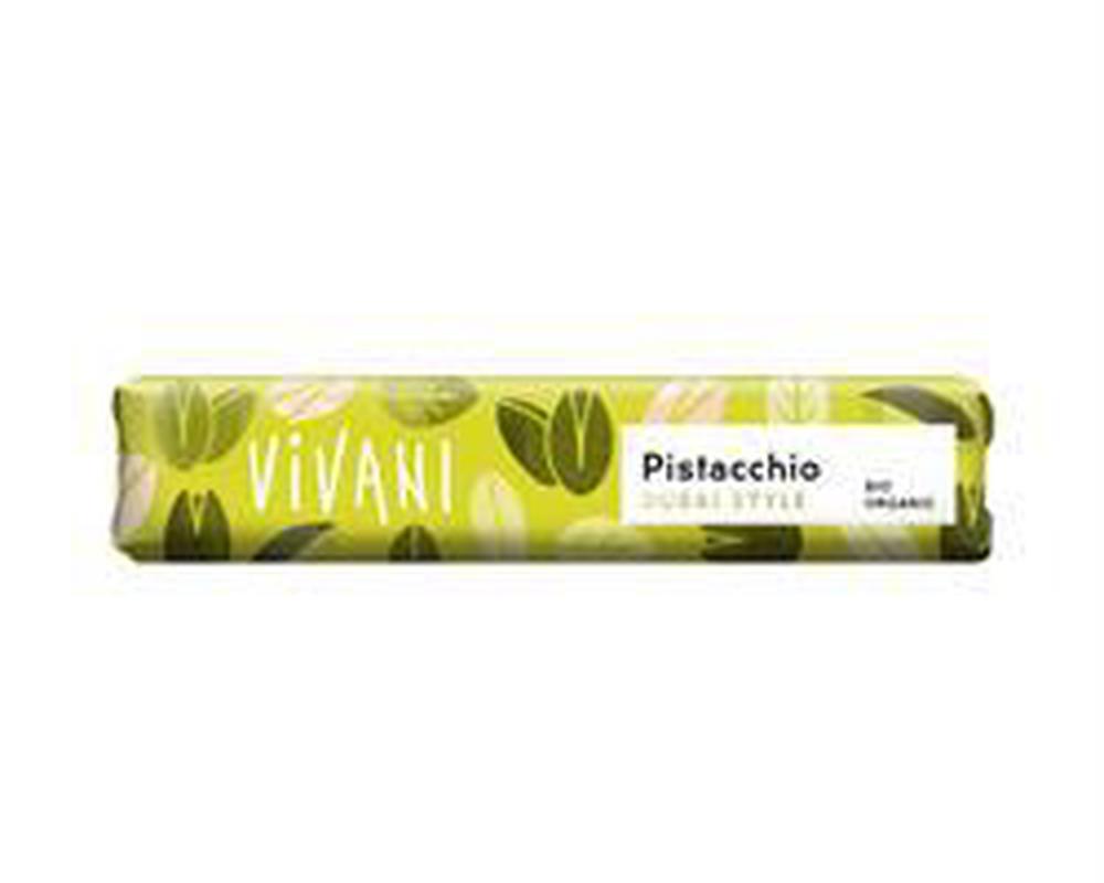 Vivani Dubai Style Pistachio Organic Chocolate bar