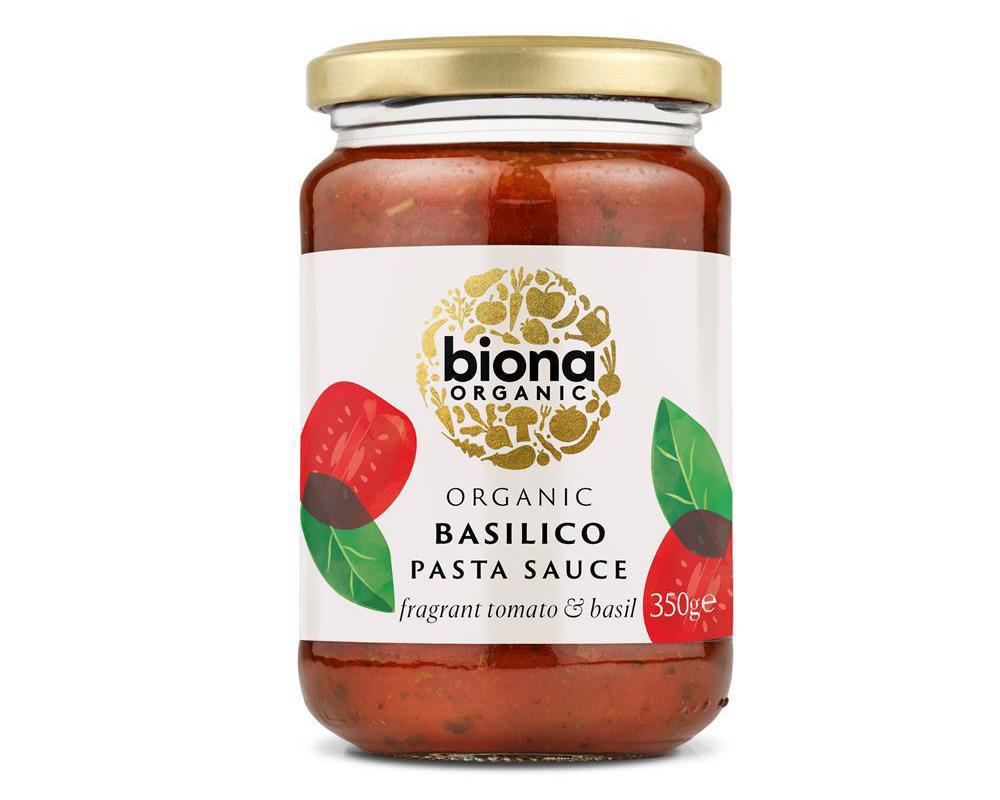 Organic Basilico - Tomato & Basil Pasta Sauce 350g