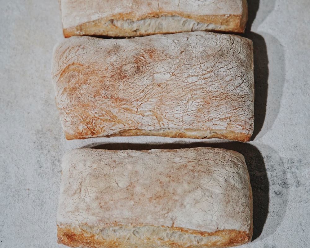 Bread: Ciabatta Rolls: Rectangle - BF