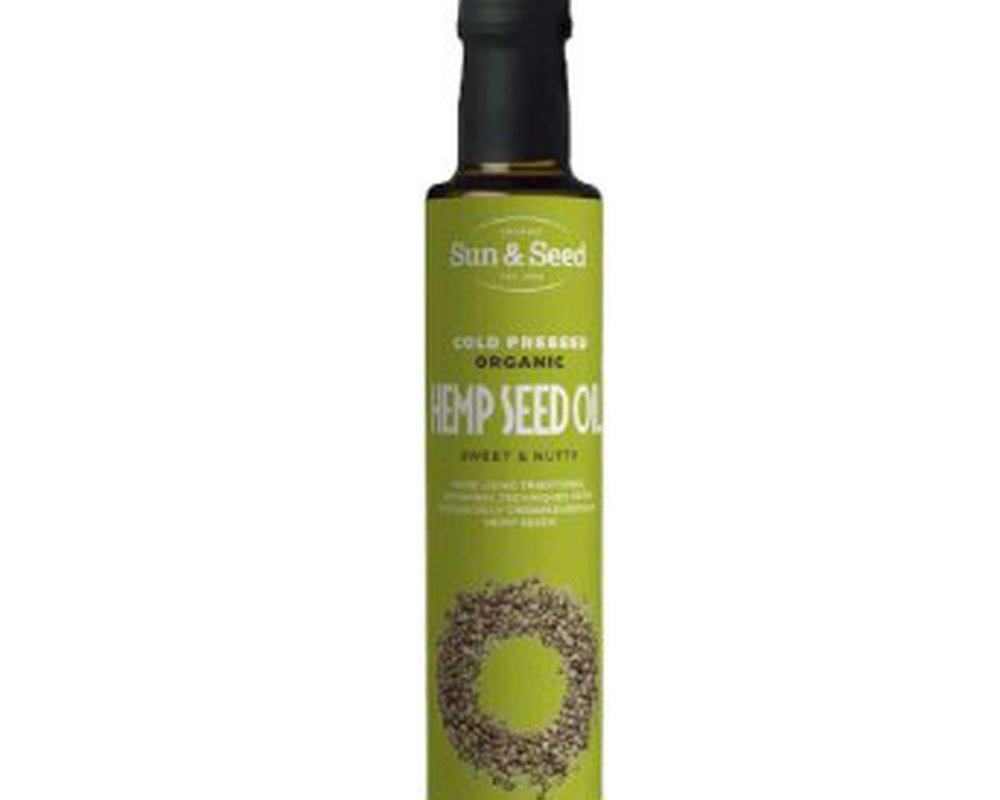 Sun & Seed organic hemp seed oil