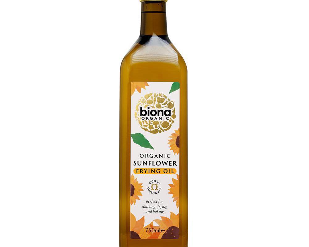 Biona Organic Sunflower Frying Oil 750ml