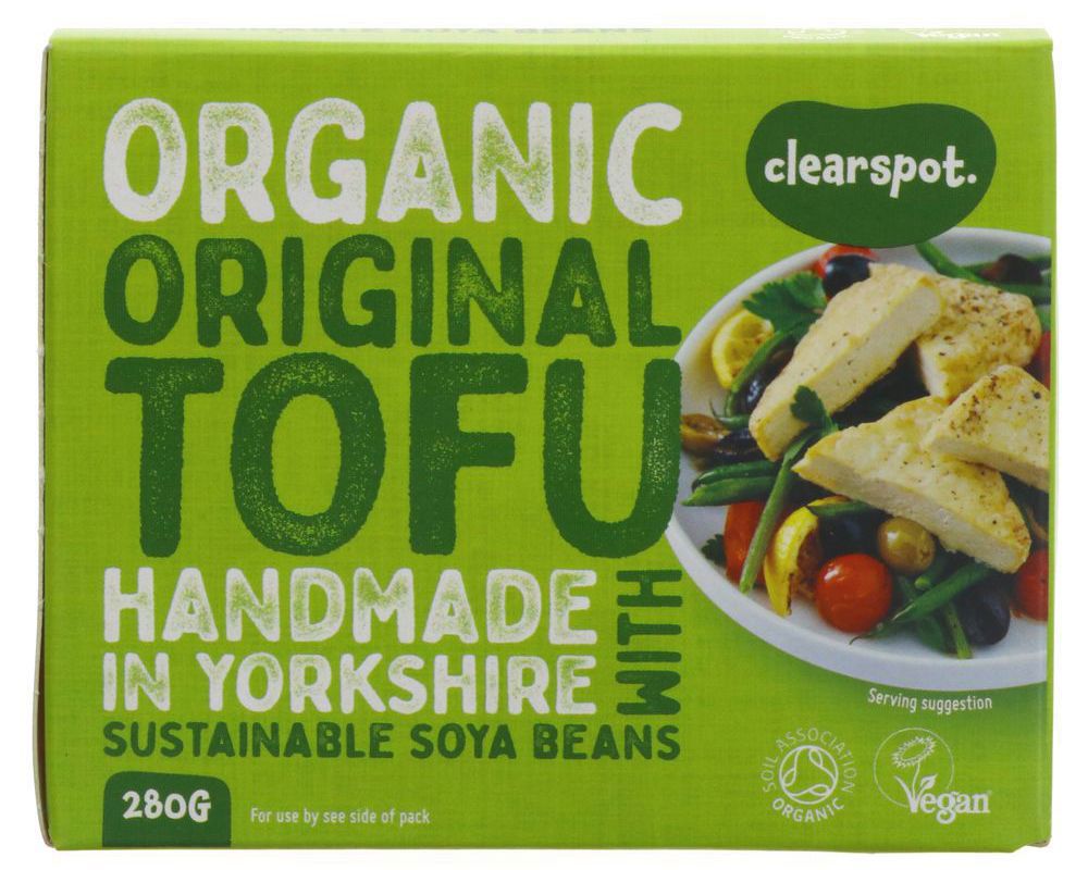 Clearspot Original Tofu, Plain, Org, 280g