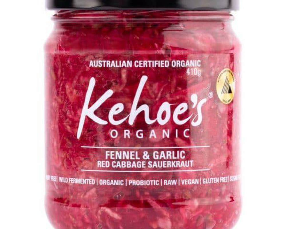 Sauerkraut Organic: Fennel & Garlic - KK (Esky Required)