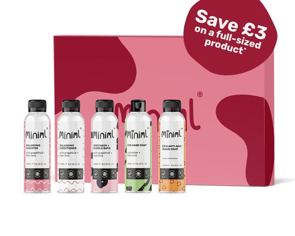 Miniml Beauty Trial Travel Set