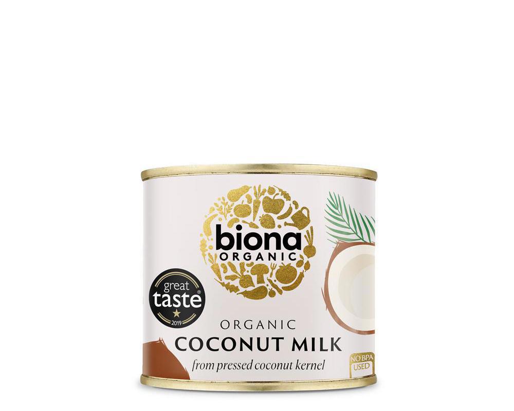 Organic Coconut Milk 17% Fat - 200ml