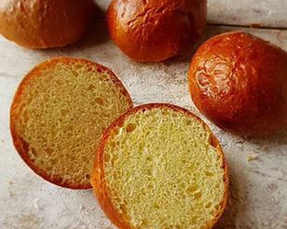 Brioche Roll Seeded - 4pk