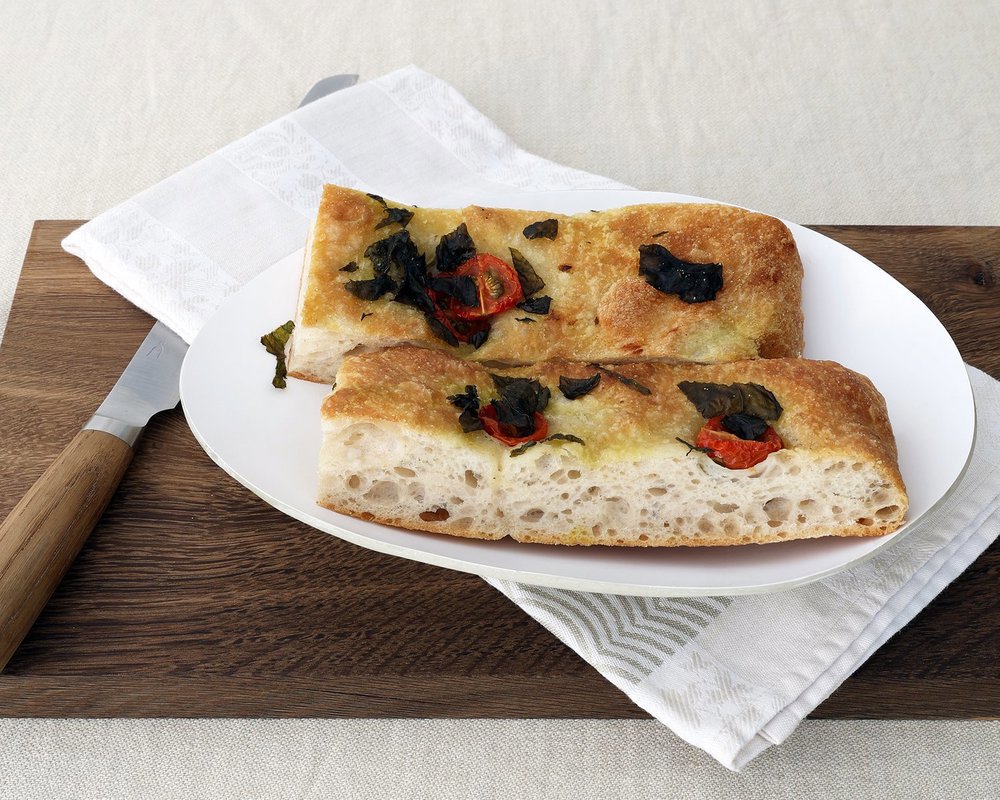 Olive Oil & Sea Salt Focaccia