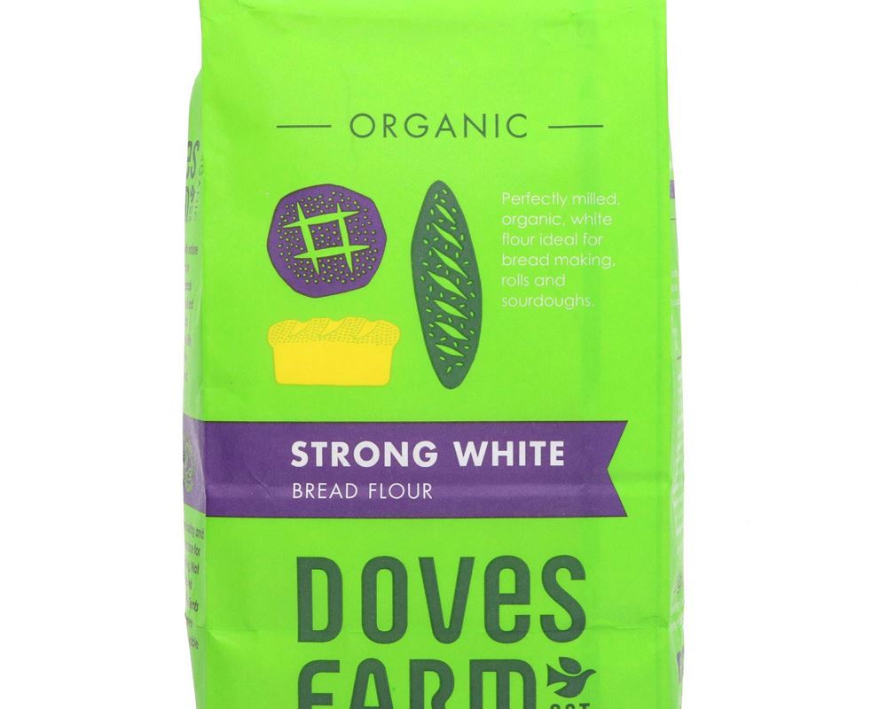 Organic Strong White Bread Flour - 1.5KG