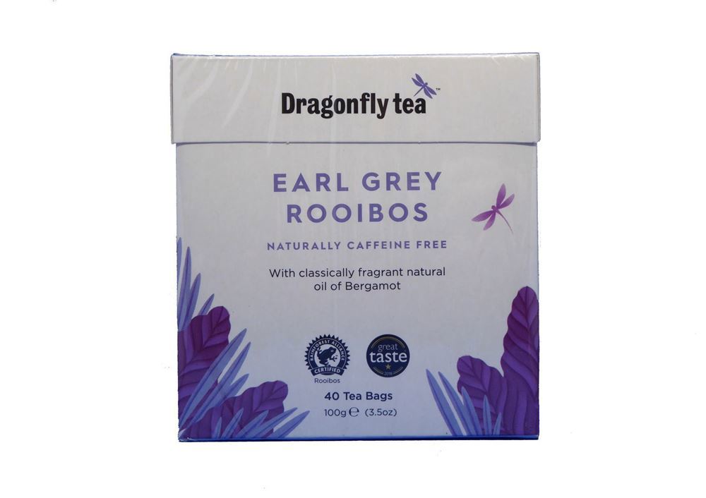 Dragonfly Organic Earl Grey Rooibos Tea Bags