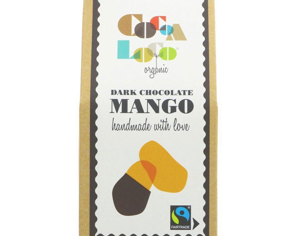 Cocoa Loco 73% Dark Chocolate Dipped Mango