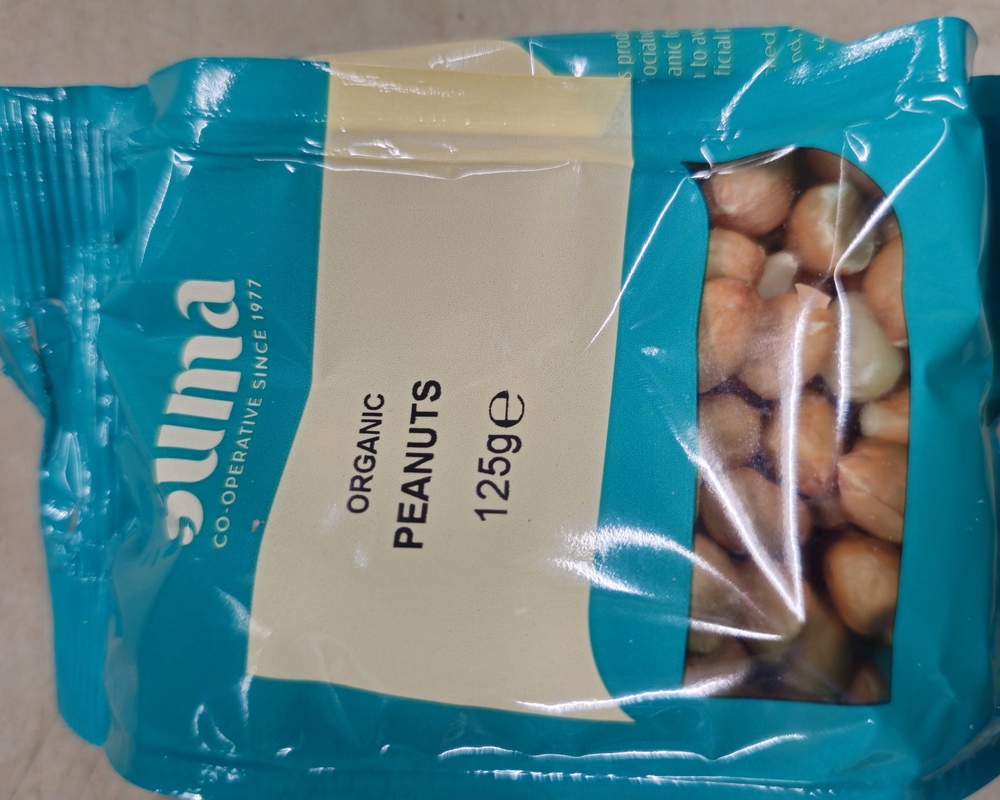 Organic Peanuts 125g