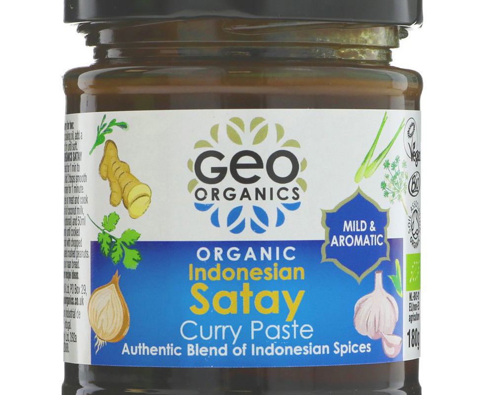 (Geo Organics) Paste - Indonesian Satay 180g