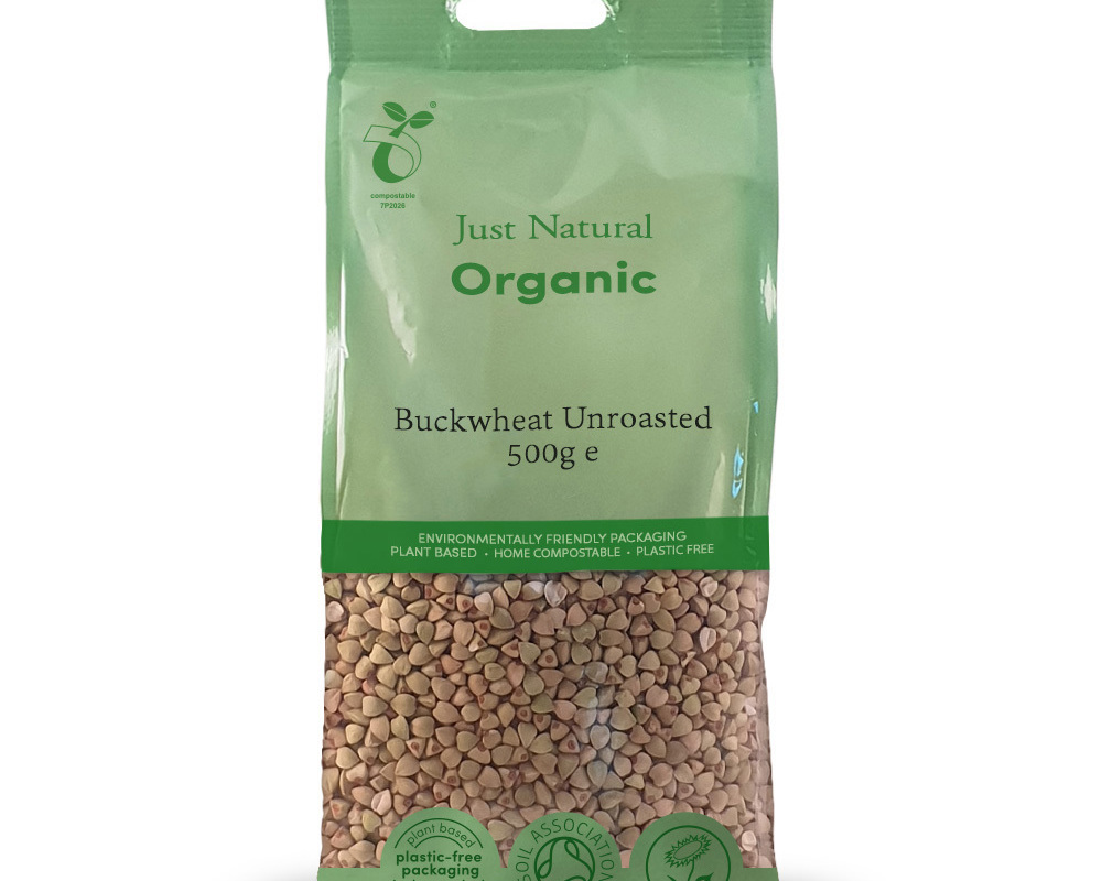 Organic Unroasted Buckwheat-500G