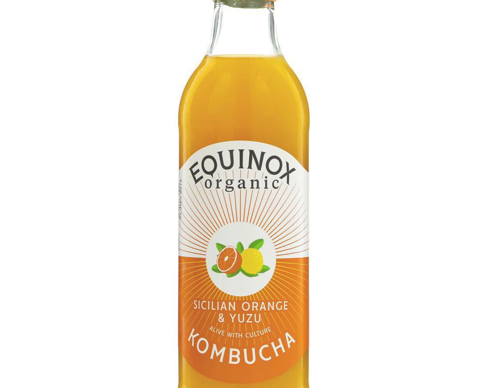 Equinox Kombucha Sicilian Orange & Yuzu