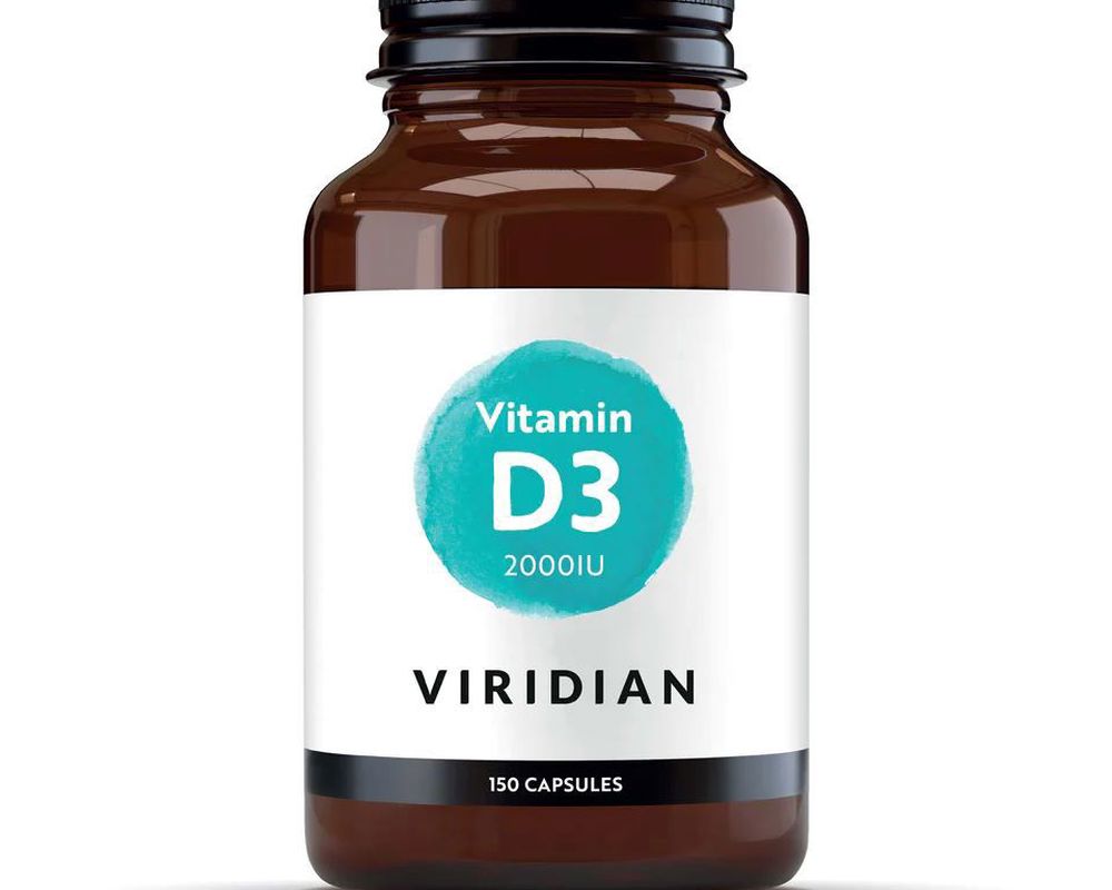 Viridian Vit D3 2000iu