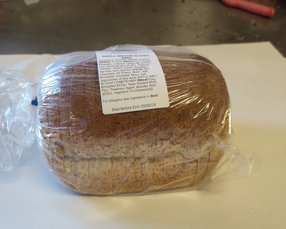 Bread- Brown Sliced (400g)