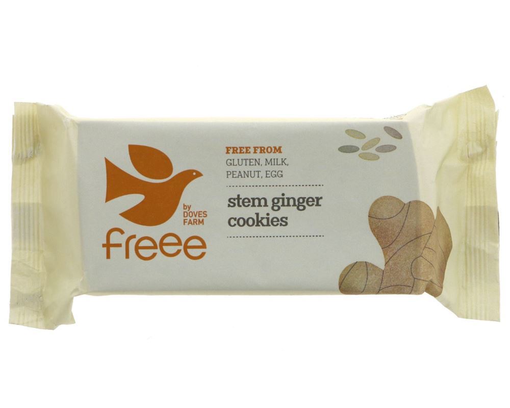 Organic Gluten Free Stem Ginger Cookies - 150G