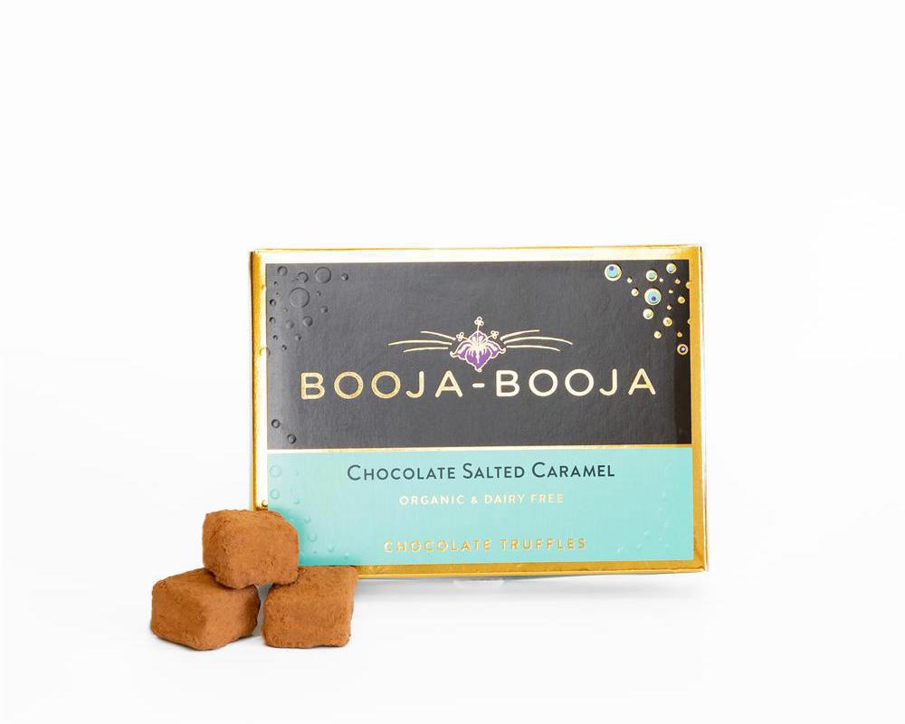 Organic Chocolate Salted Caramel Chocolate Truffles 92g