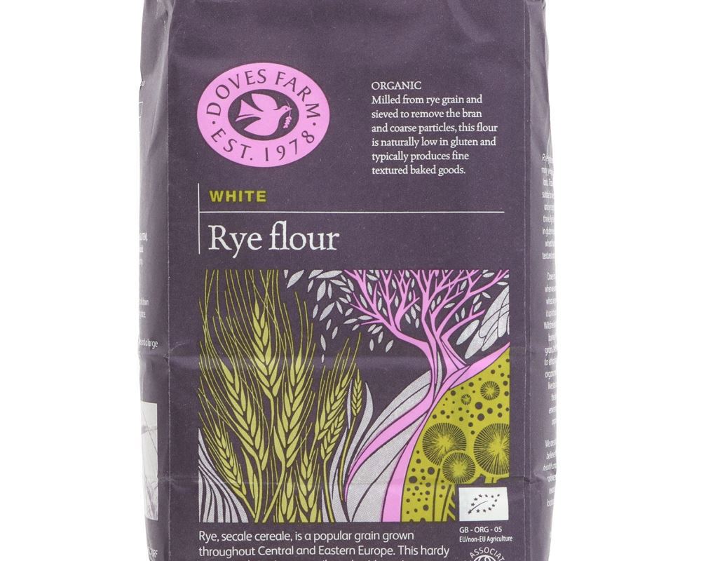 Organic Rye Flour White - 1KG