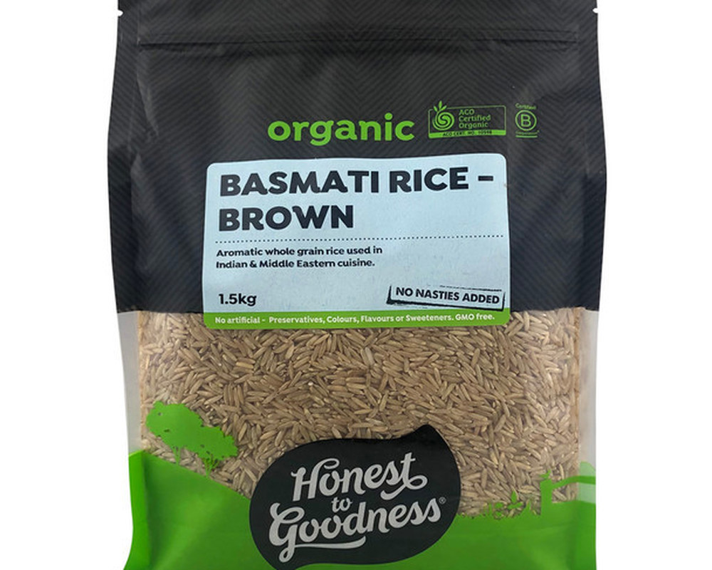 Rice - Basmati - Brown - Organic - HG