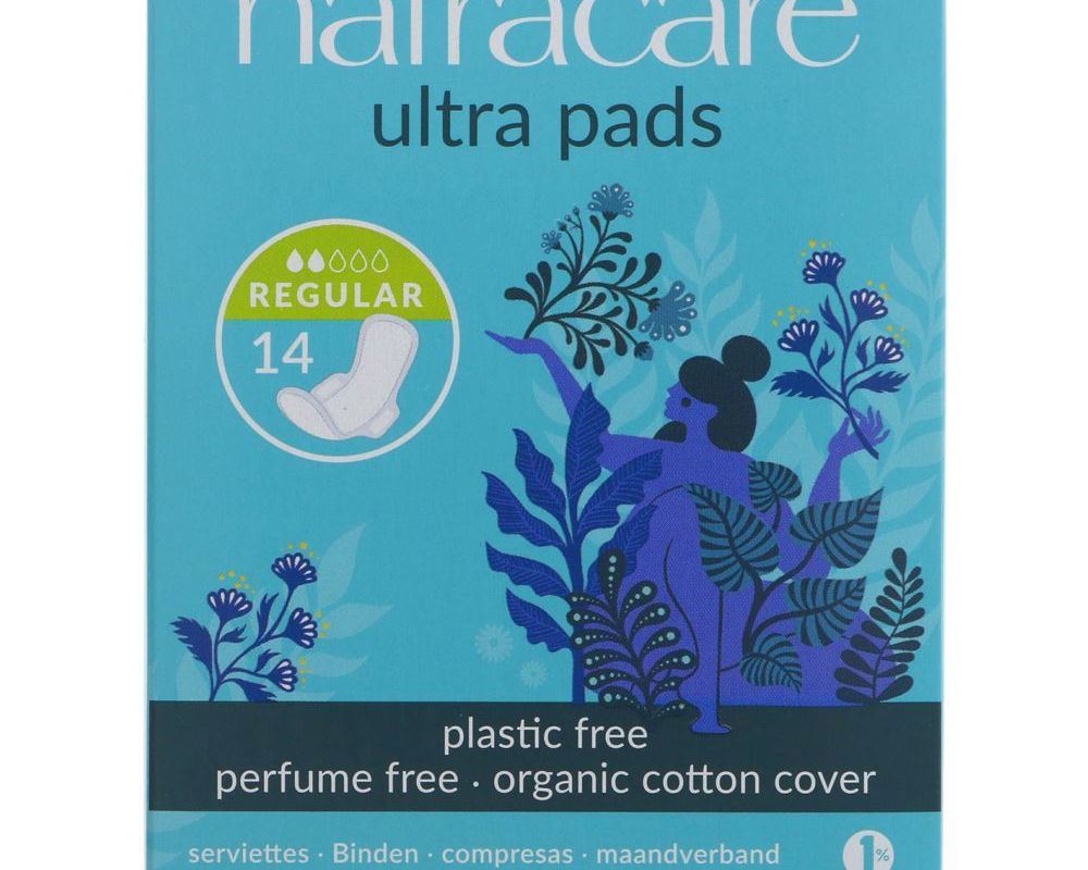 Natracare Regular Pads with Wings - 14