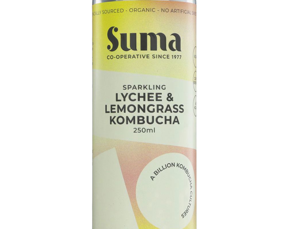 Suma Lychee Lemongrass Kombucha