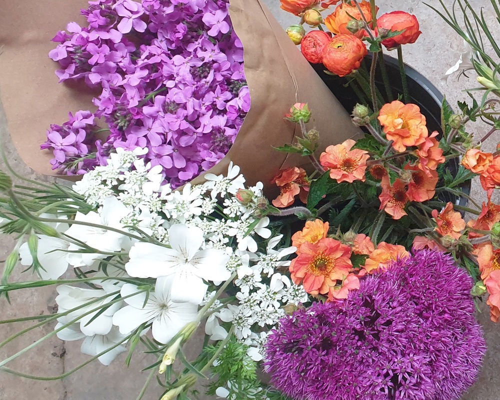 Floral Bucket