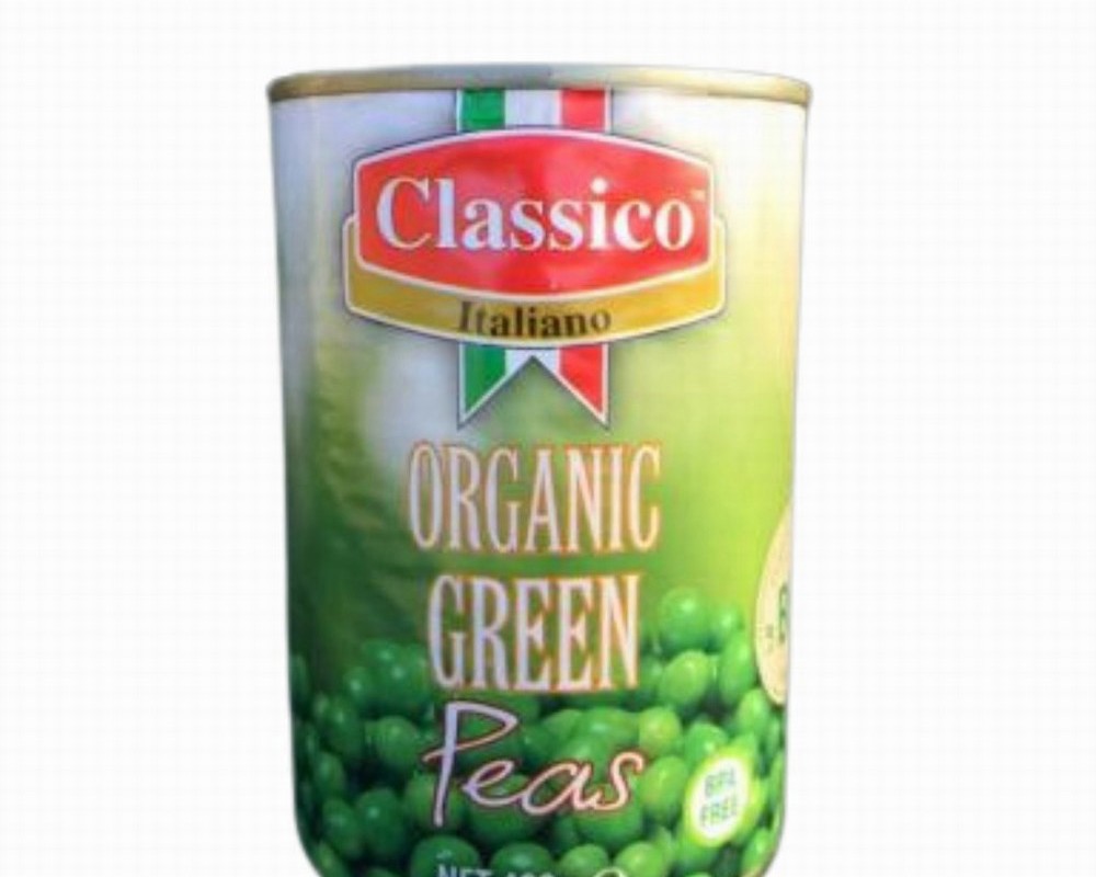 Green Peas - organic tinned