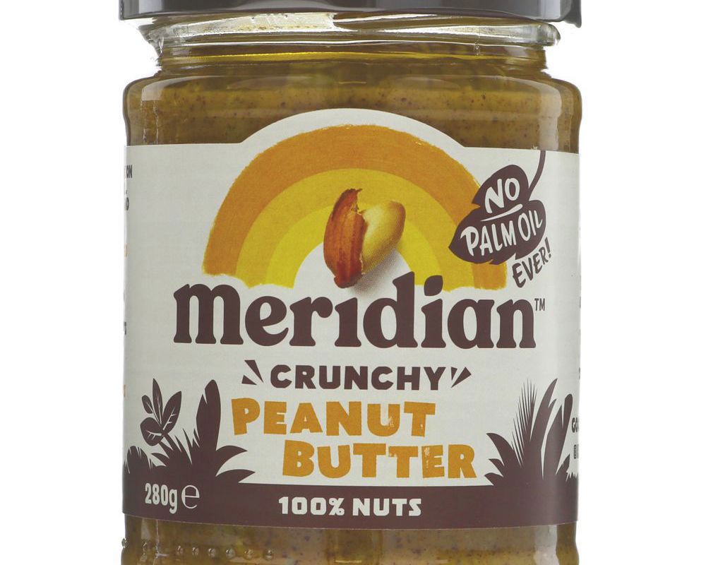 Meridian Crunchy Peanut Butter 280g