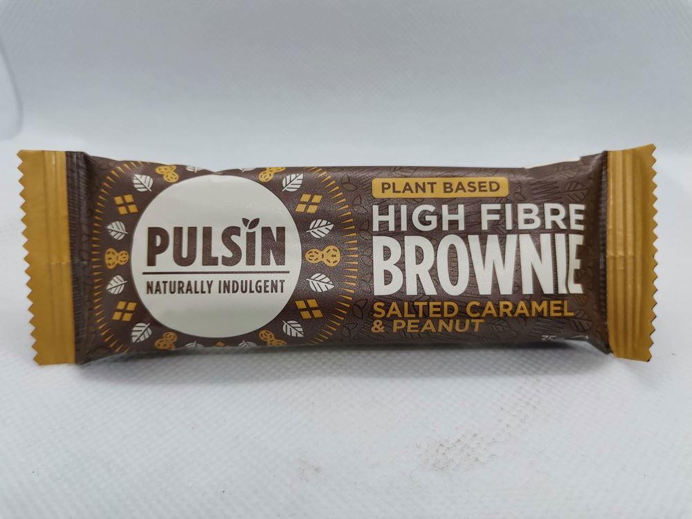 Pulsin Salted Caramel and Peanut Chocolate Brownie