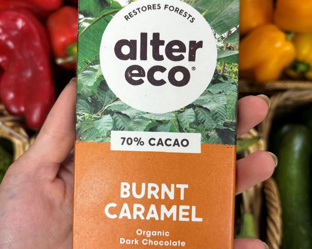 Alter Eco Burnt Caramel Chocolate 80g