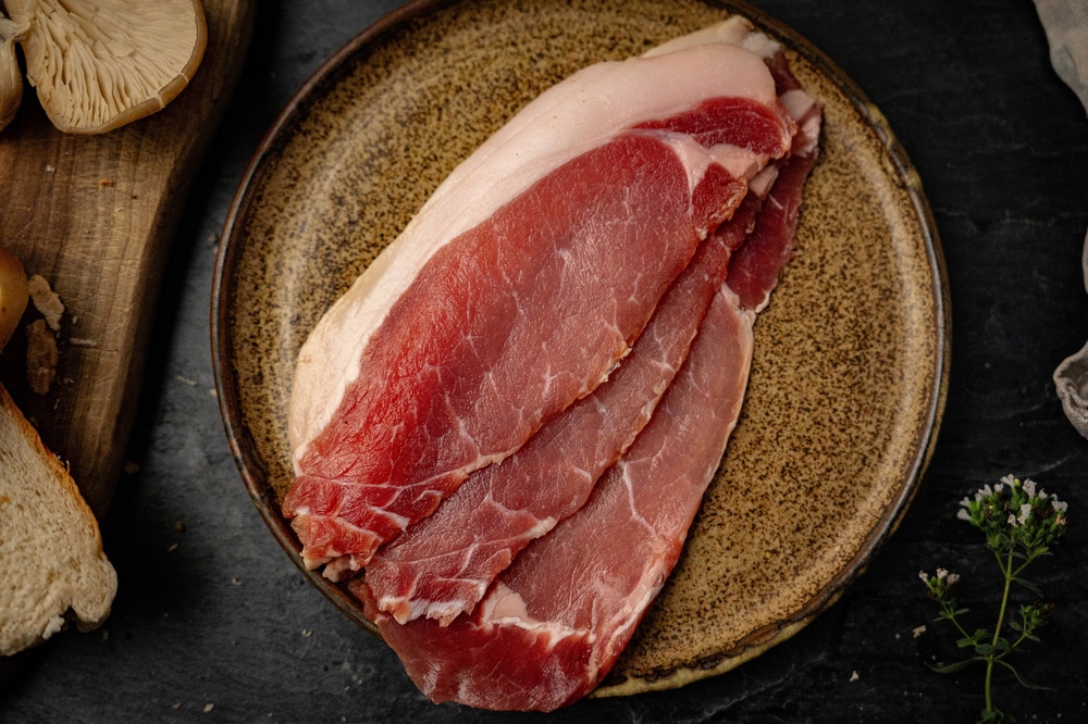 Organic Back Bacon - 400g (frozen)
