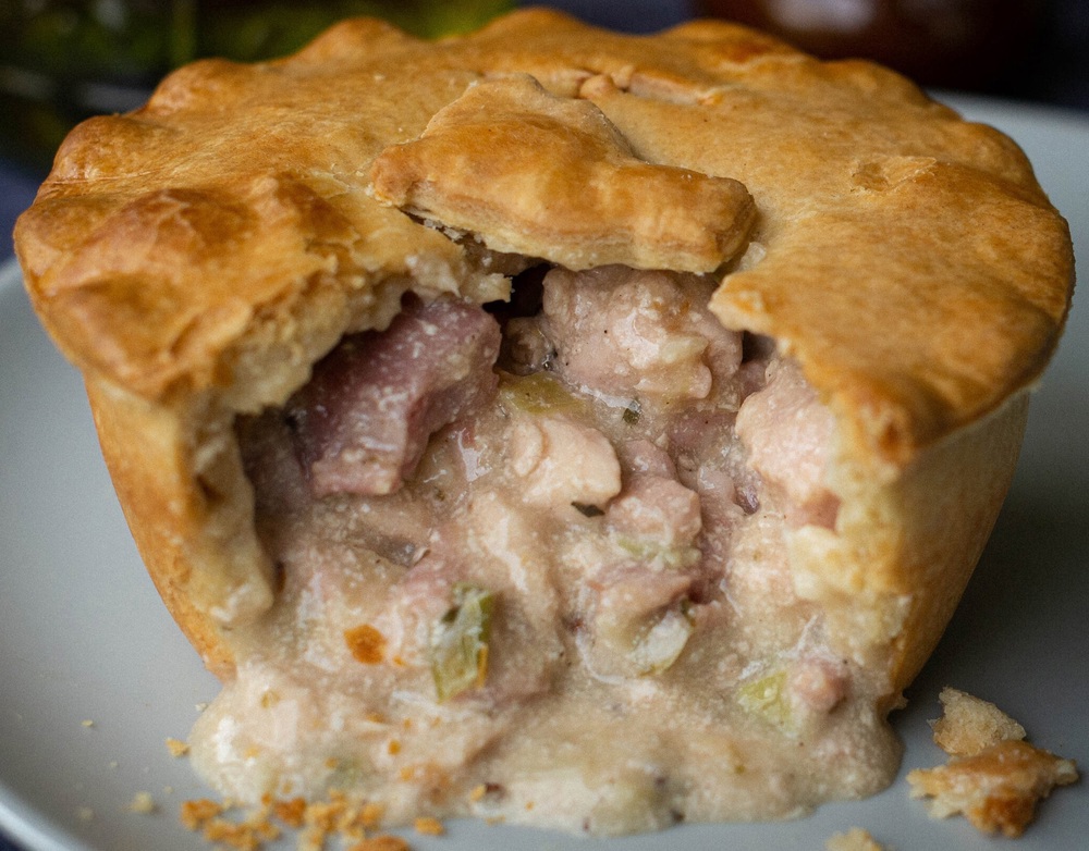 Kentish Gluten Free Chicken,Ham,Leek Pie