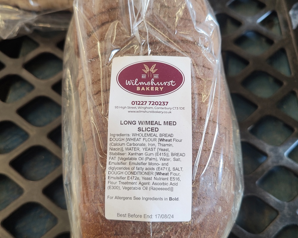 Bread- Wholemeal Medium Sliced (400g)