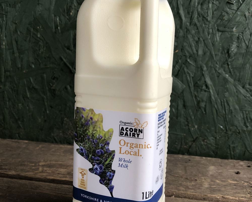 Whole Milk (organic) - 1ltr