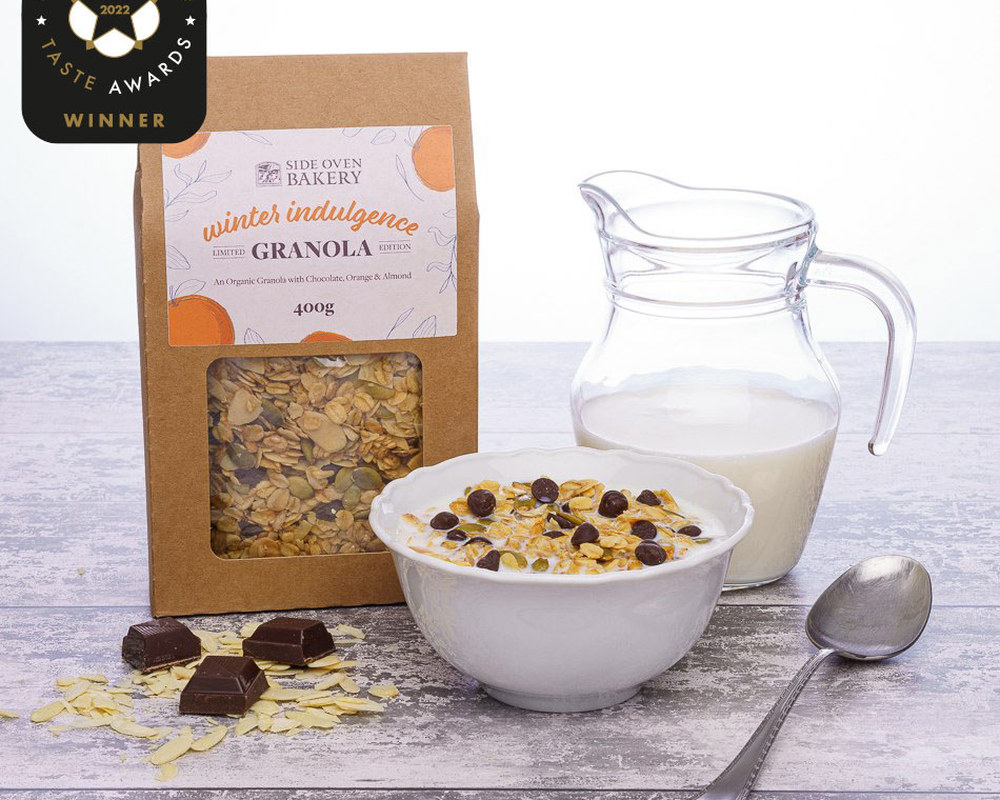 Side Oven Chocolate, Orange & Almond Granola